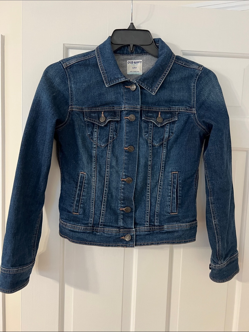Old Navy Blue Denim Trucker Jacket